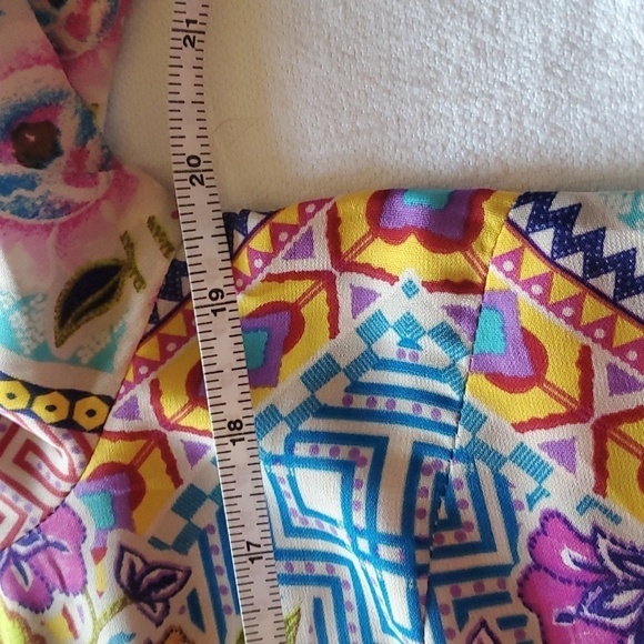 Pink Owl Colorful Light Sz. L Dress - Picture 9 of 10